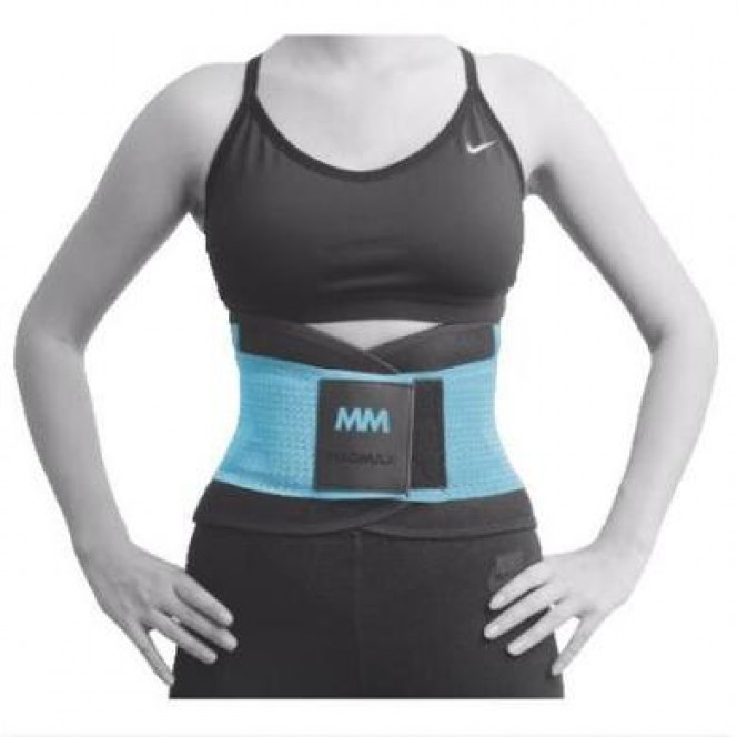 Compression belt MFA 277, Mad Max, black / blue, size S 670, Z07572 .. Discounts, promotions, 100% original products. Delivery worldwide, free shipping, peace, health, cosmetics, fitness