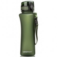 Water bottle 6008, Uzspace, green, 500 ml, Z07597
 