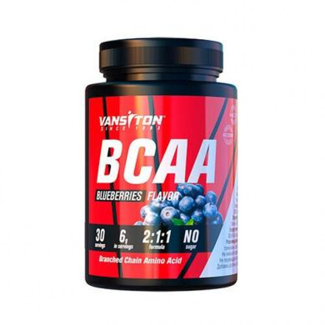 BCAA, Vansiton, blueberry flavor, 300 g 425, Z07606 .. Discounts, promotions, 100% original products. Worldwide shipping, free shipping, peace, health, cosmetics, fitness