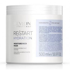 Маска для увлажнения волос, Restart Hydration Moisture Rich Mask, Revlon Professional, 500 мл, Z07631
  