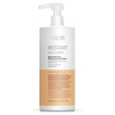 Shampoo for hair restoration, Restart Recovery Restorative Micellar Shampoo, Revlon Professional, 1000 ml, Z07647
 