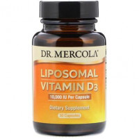 Liposomal Vitamin D, Liposomal Vitamin D, Dr. Mercola, 10,000 IU, 30 capsules, Z07780
