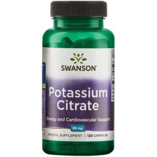 Ultra Potassium Citrate, Swanson, 99 mg, 120 Capsules, Z07802
 