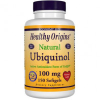 Natural Ubiquinol, Ubiquinol (Active form of CoQ10), Healthy Origins, 100 mg, 150 Softgels, Z07822
 