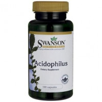 Ацидофильные лактобактерии, Acidophilus, Swanson, 100 капсул, Z07831
  