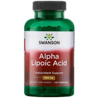 Альфа-липоевая кислота, Ultra Alpha Lipoic Acid, Swanson, 300 мг, 120 капсул, Z07837
  