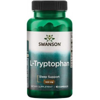 L-триптофан, L-Tryptophan, Swanson, 500 мг, 60 капсул, Z07840
  