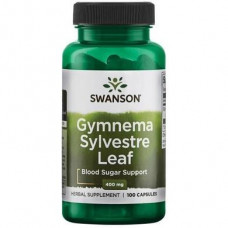 Gymnema Sylvestre Leaf, Swanson, 400 mg, 100 Capsules, Z07866
 