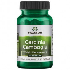 Garcinia Cambogia, Garcinia Cambogia 5: 1 Extract, Swanson, 80 mg, 60 Capsules, Z07880
 