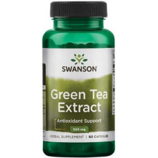 Green Tea, Green Tea, Swanson, 500 mg, 100 capsules, z05153
 