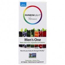 Mens Multivitamin, Rainbow Light, 120 Vegetarian Capsules, Z07906
 