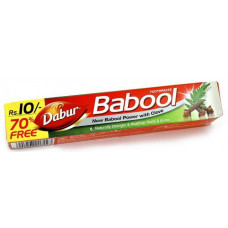 Зубная паста Акация аравийская и гвоздика, Babool, Dabur, 90 г + щетка, Z08066
  