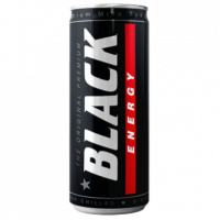 Energy drink Black Energy Classic, Black energy, 250 ml, Z08189
 