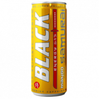 Энергетический напиток Black Energy Samurai Mango, Black energy, вкус манго, 250 мл, Z08192
  