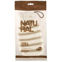 Glove-washcloth, Natural Ramie & Cotton Mitt, Suavipiel, Z08397
 