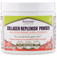 Коллаген порошок, Collagen Replenish Powder, Chai Pear, ReserveAge Nutrition, вкус груша и чай, 96 г, Z08468
  