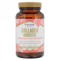 Коллаген с гиалуроновой кислотой и ресвератролом, Collagen Booster, ReserveAge Nutrition, 120 капсул, Z08477
  