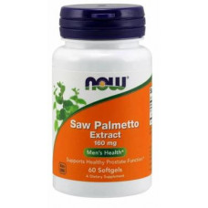 Со пальметто, экстракт ягод, Saw Palmetto, Solaray, 160 мг, 60 гелевых капсул, Z06835
  