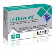 Комплекс для иммунитета, In-flu-nam, NAMED, 24 таблетки, Z08533
  