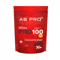 Protein, 100 Whey Concentrated, AB PRO, Mango Orange Flavor, 2000 g, Z08569
 