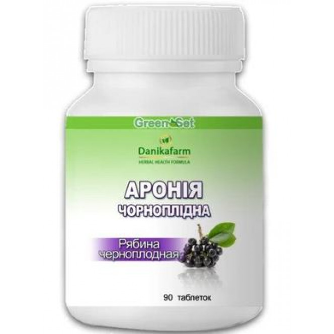 Black chokeberry, Danikafarm, 90 tablets, Z08649
 