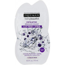 Маска для лица Бриллиант, Feeling Beautiful Diamond Mineral Rinse Mask, Freeman, 15 мл, Z08699
  