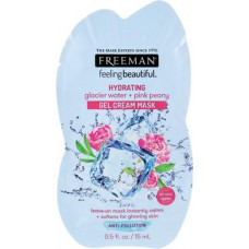 Cream-mask gel Glacial water and pink peony, Feeling Beautiful Gel Cream Mask, Freeman, 15 ml, Z08702
 