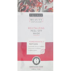 Mask-film for the face Pomegranate and Peptides, Beauty Infusion Revitalizing Peel-Off Mask, Freeman, 15 ml, Z08736
 