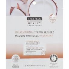 Mask-hydrogel Coconut milk and hyaluronic acid, Beauty Infusion Moisturizing Hydrogel Mask, Freeman, 27 g, Z08739
 