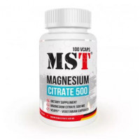 Magnesium Citrate, MST Nutrition, 500 mg, 100 Capsules, Z09395
 