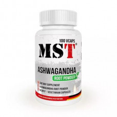 Ashwagandha, Aschwagandha, MST Nutrition, 100 Veggie Caps, Z09401
 