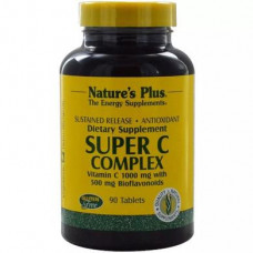 Super Vitamin C Complex, Super C Complex, Natures Plus, 1000 mg, 180 Tablets, Z09448
 