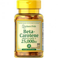 Бета каротин (витамин А), Beta-Carotene, Swanson, 10000 МЕ (3000 мкг), 100 гелевых капсул, Z07787
  