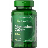 Магний цитрат, Magnesium Citrate, Puritans Pride, 200 мг, 90 капсул, Z09475
  