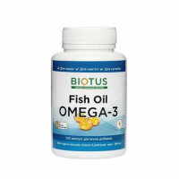 Omega-3 Icelandic Fish Oil, Omega-3 Fish Oil, Biotus, 120 Capsules, Z09515
 