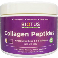 Collagen Peptides Type 1 & 3, CollagenPeptides, Biotus, 198 g, Z09519
 