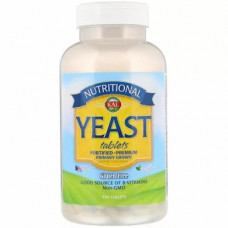 Пищевые дрожжи, Nutritional Yeast, Kal, 500 таблеток, Z09537
  