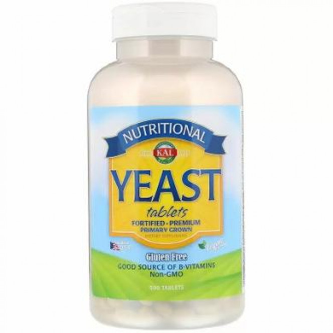 Nutritional Yeast, Kal, 500 tablets 404, Z09537 .. Discounts, promotions, 100% original products. Worldwide shipping, free shipping, world, health, cosmetics, fitness