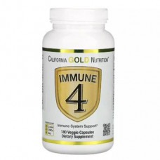 Средство для укрепления иммунитета, Immune 4, California Gold Nutrition, 180 растительных капсул, Z09608
  