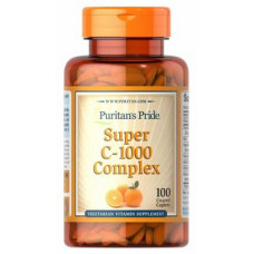 Витамин С с биофлавоноидами и шиповником, Vitamin C with Bioflavonoids and Rose Hips, Puritans Pride, 1000 мг, 250 каплет, Z09678
  