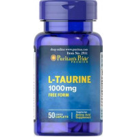 Taurine, Taurine, Puritans Pride, 1000 mg, 50 Caplets, Z09701
 