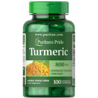 Curcumin, Turmeric, Puritans Pride, 800 mg, 100 Capsules, Z09706
 