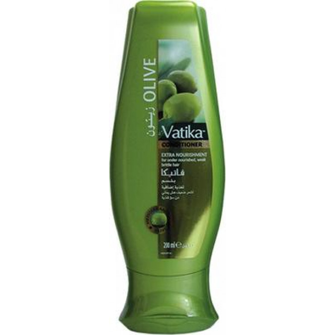 Conditioner with henna for dry and damaged hair, Vatika, Dabur, 200 ml 101, Z09740 .. Discounts, promotions, 100% original products. Worldwide delivery, free shipping, peace, health, cosmetics, fitness