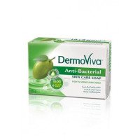 Antibacterial soap, Vatika DermoViva, Dabur, 125 g x 3 block, Z09744
 