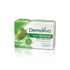 Antibacterial soap, Vatika DermoViva, Dabur, 125 g x 3 block, Z09744
 