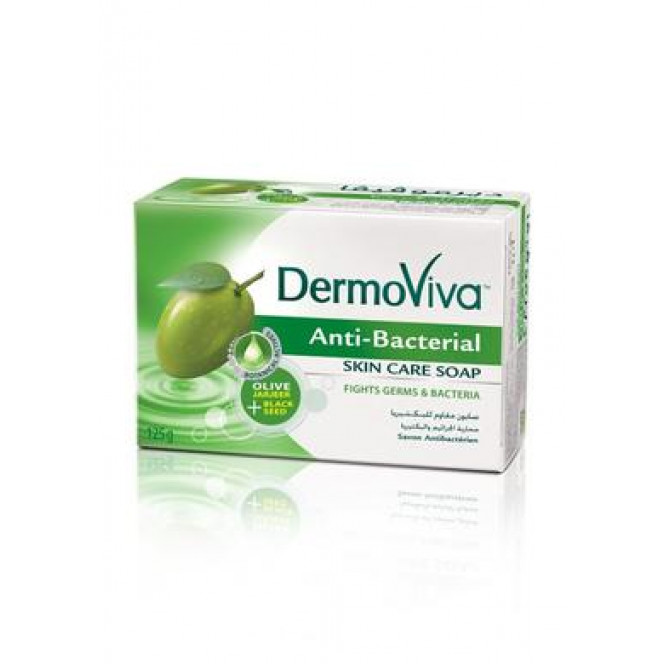 Antibacterial soap, Vatika DermoViva, Dabur, 125 g x 3 block 132, Z09744 .. Discounts, promotions, 100% original products. Worldwide delivery, free shipping, world, health, cosmetics, fitness