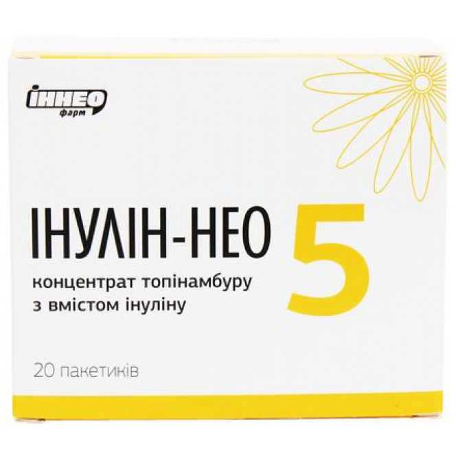 Инулин-НЕО 5, Иннео Фарм, вкус апельсин, 20 саше, Z09751
  