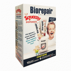 Set Toothpaste Cheerful Mouse (2 pcs.) + Dispenser, Biorepair, Z09778
 