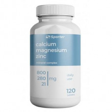 Cal mag zinc MAX, Sporter, 120 tablets, Z09791
 