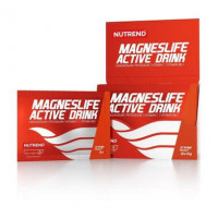 Complex of minerals with magnesium, Magneslife Active Drink, Nutrend, orange flavor, 10 pcs x 15 g, Z09811
 